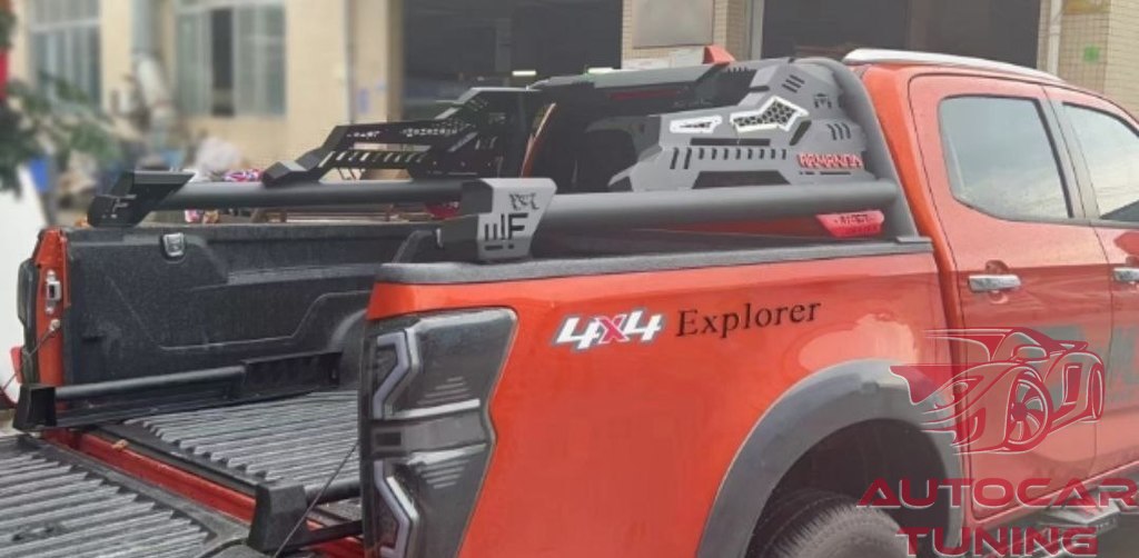 Дуга Toyota Hilux ARMADA тип 1, с защитой заднего стекла