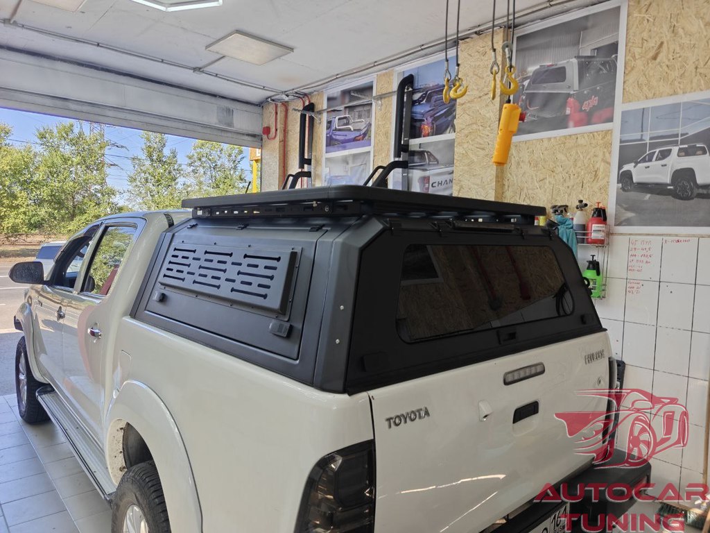 Кунг на JAC T9 алюминий два стекла перед и зад