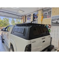 Кунг на JAC T9 алюминий два стекла перед и зад